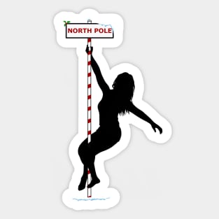 North Pole Dancer Sticker